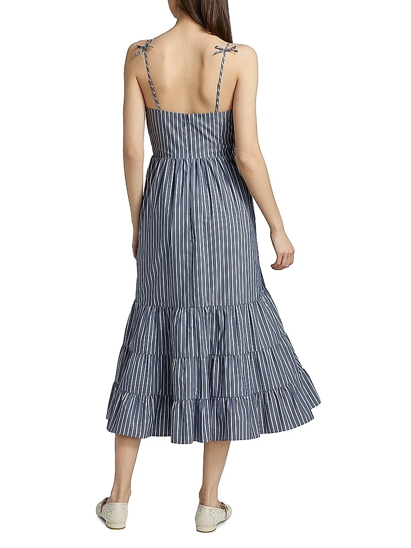 Ashlynn Striped Maxi Dress