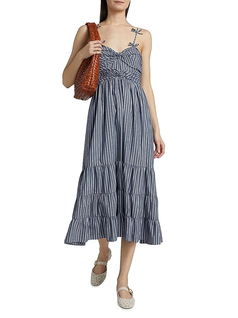 Ashlynn Striped Maxi Dress