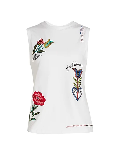 Love Blaine Stretch-Cotton T-Shirt