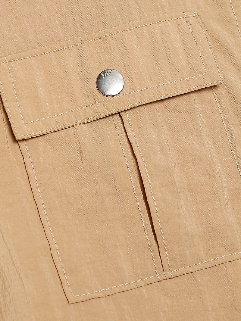 Ottie Nylon Crop Jacket