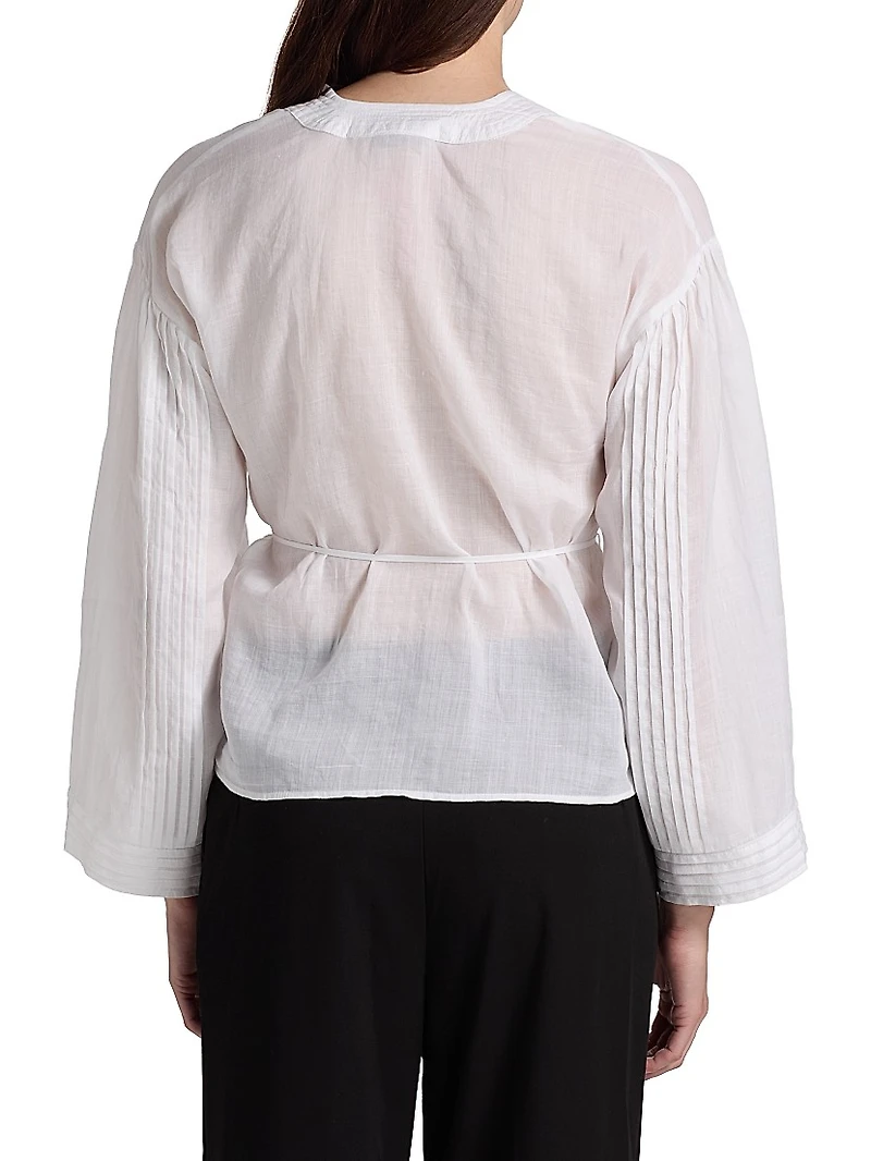 Viviana Pintuck Shirt