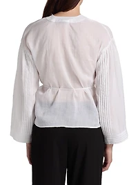 Viviana Pintuck Shirt