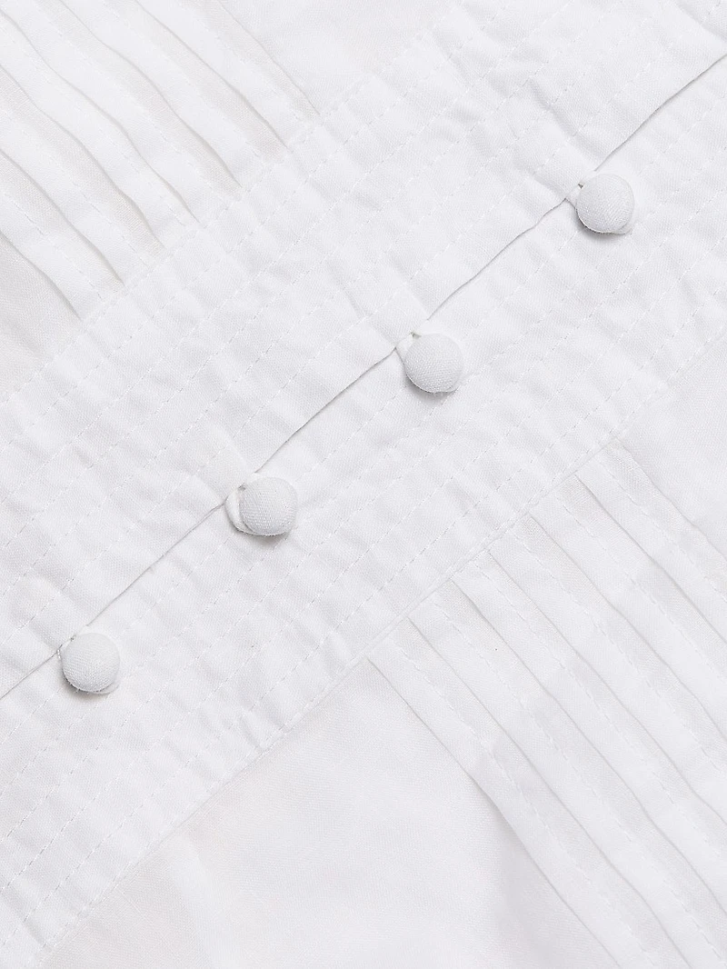 Viviana Pintuck Shirt