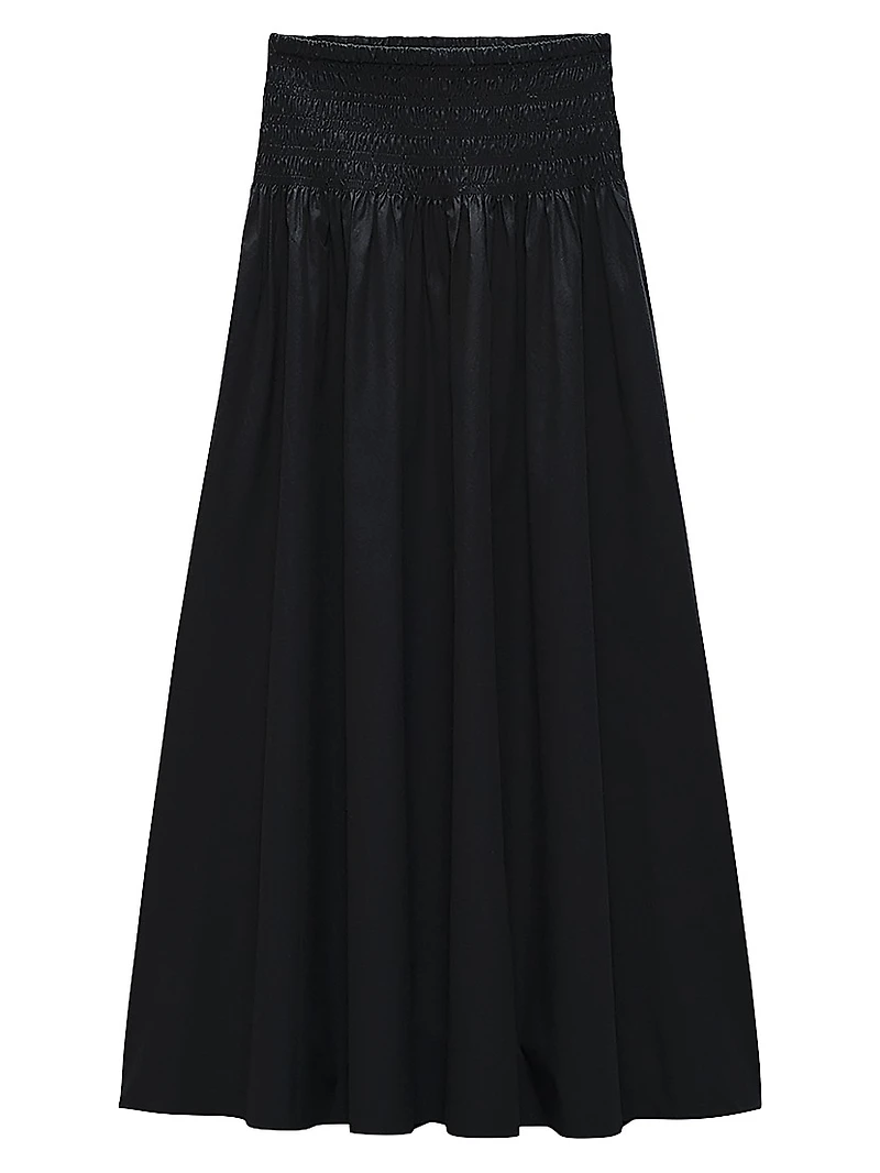 Blythe Poplin Maxi Skirt