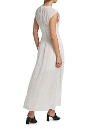 Ines Schiffli Eyelet Embroidered Dress