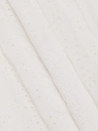 Ines Schiffli Eyelet Embroidered Dress