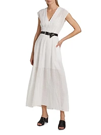 Ines Schiffli Eyelet Embroidered Dress