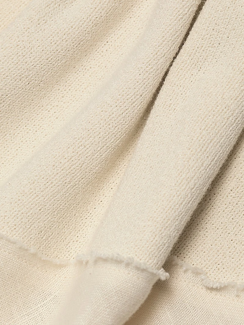 Lina Cotton-Blend Knit Maxi Dress