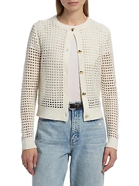 Ezra Open Knit Cardigan
