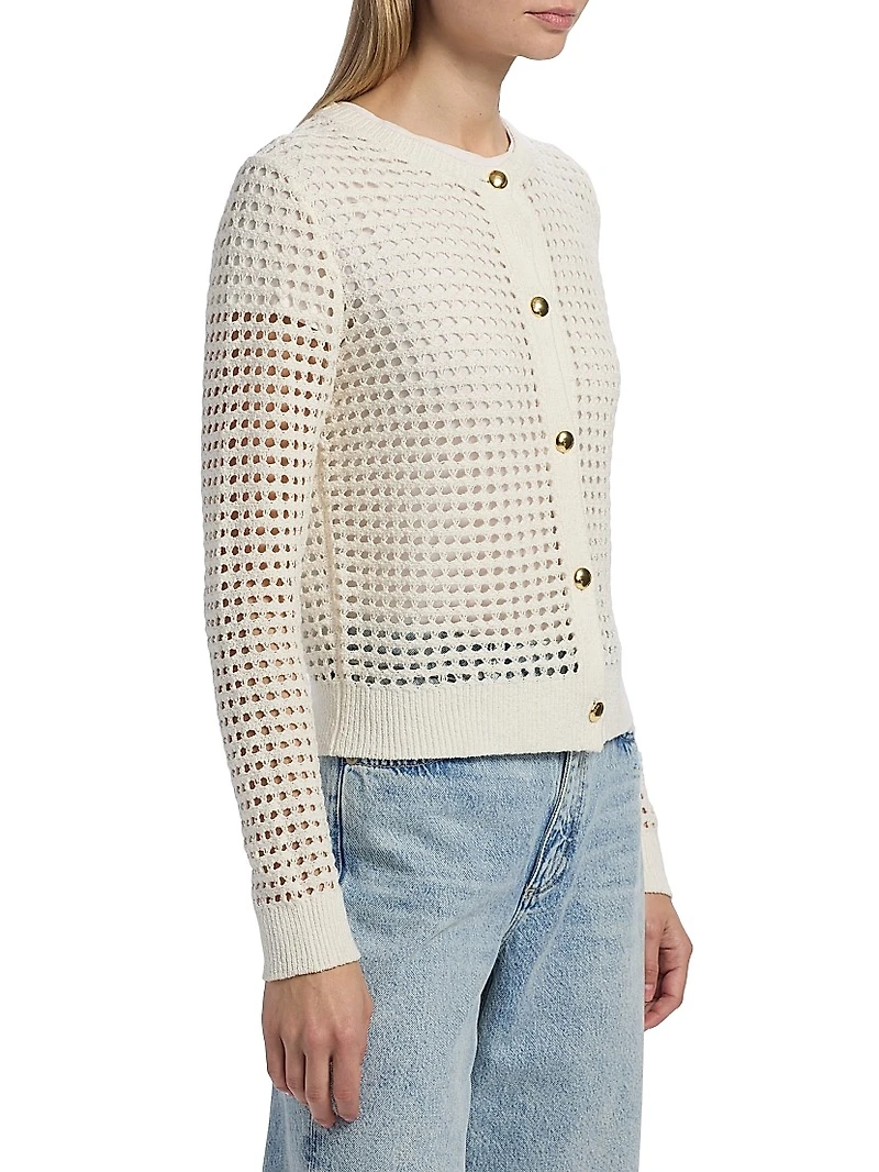 Ezra Open Knit Cardigan