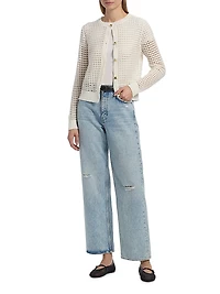 Ezra Open Knit Cardigan