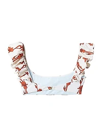 Ruffle Bikini Top