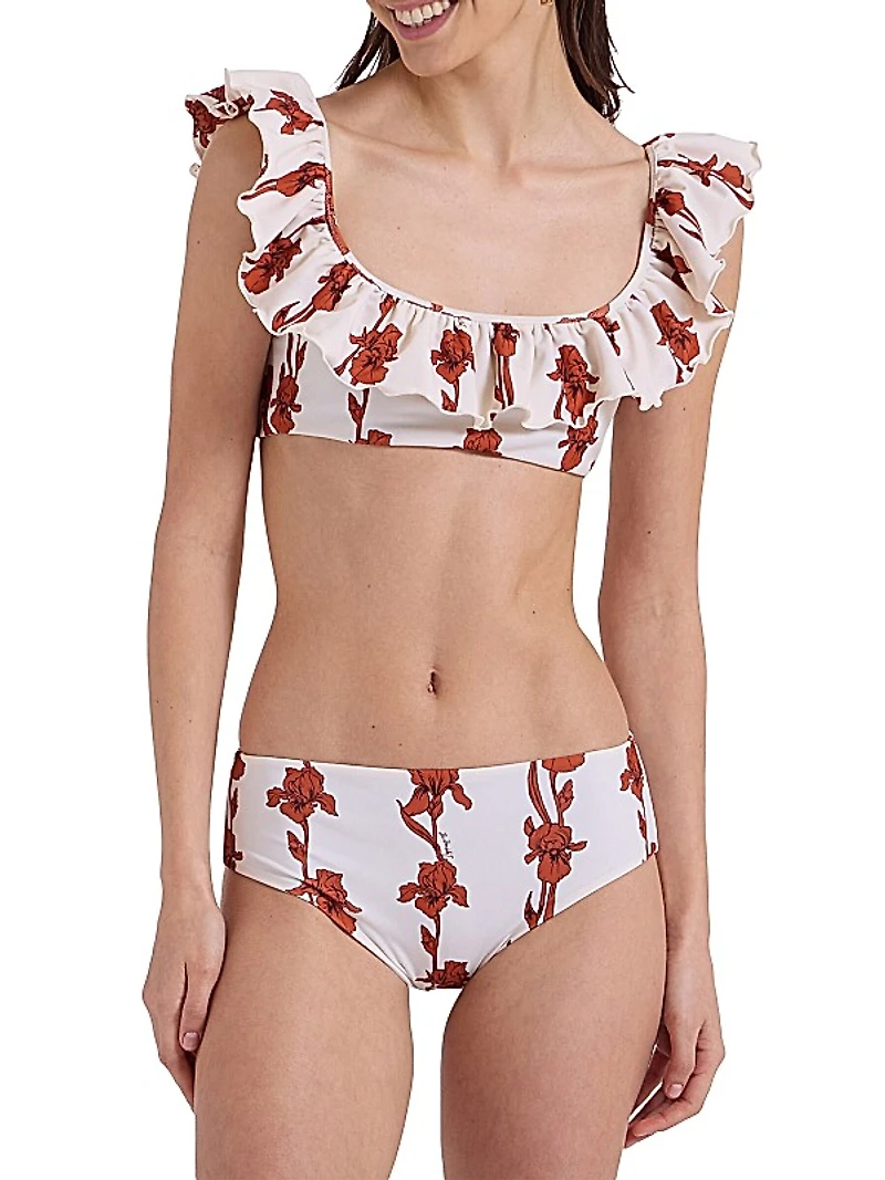 Ruffle Bikini Top