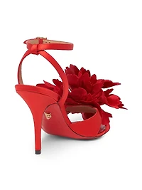 Ghilly 95MM Floral Sandals