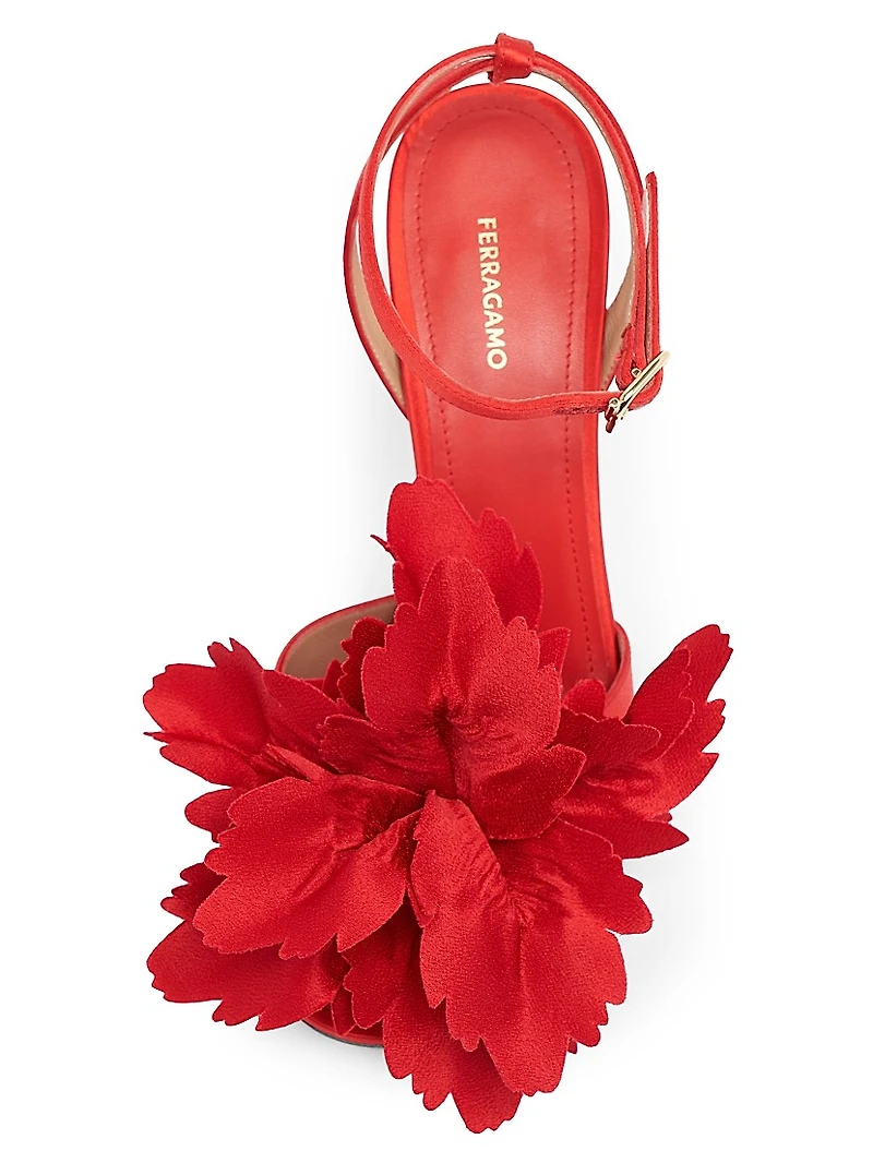 Ghilly 95MM Floral Sandals