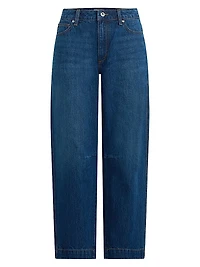 The Wilder High-Rise Relaxed Barrel Jeans
