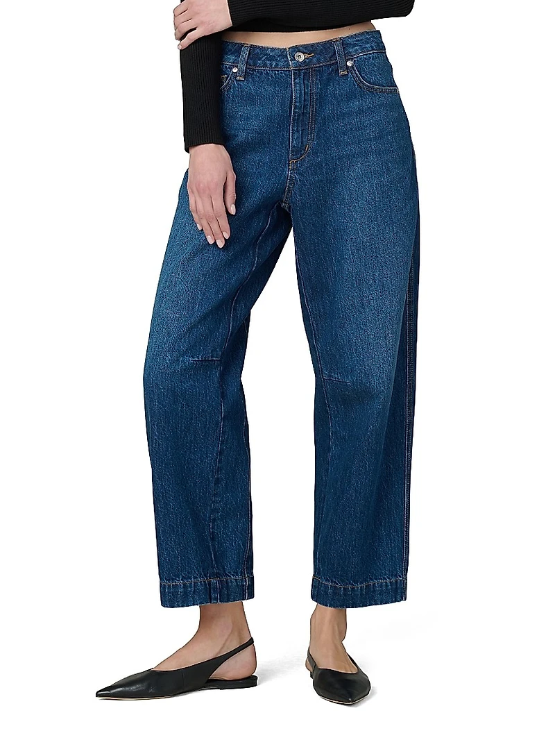 The Wilder High-Rise Relaxed Barrel Jeans