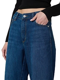 The Wilder High-Rise Relaxed Barrel Jeans