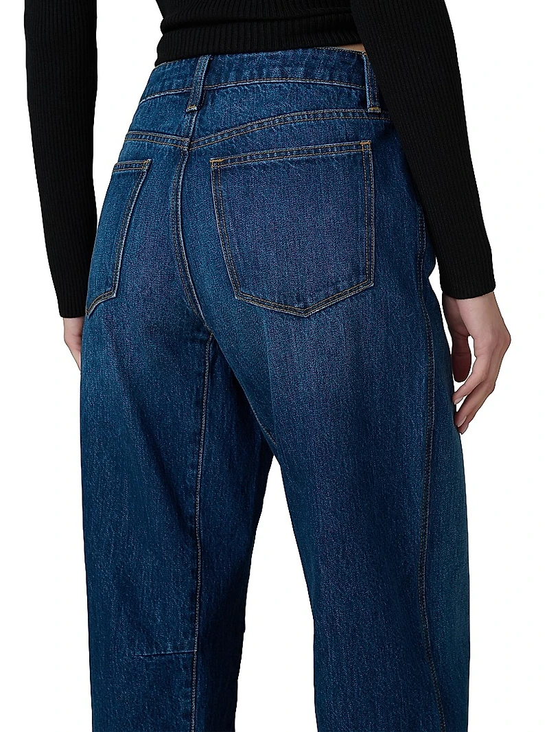 The Wilder High-Rise Relaxed Barrel Jeans