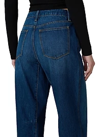 The Wilder High-Rise Relaxed Barrel Jeans