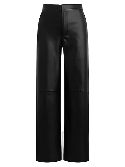 The Vegan Leather Trousers
