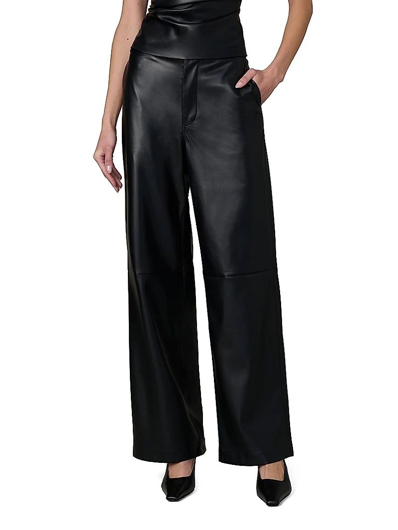 The Vegan Leather Trousers