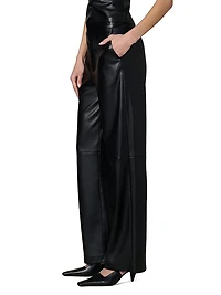 The Vegan Leather Trousers