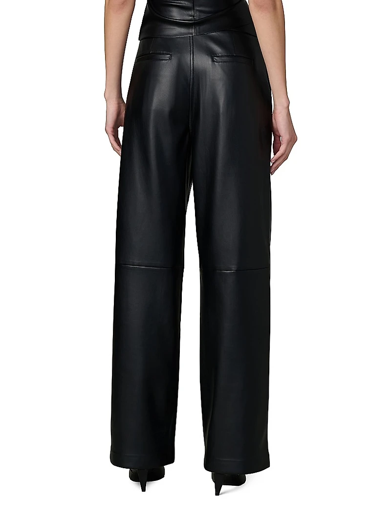 The Vegan Leather Trousers