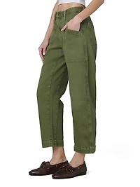 The Double-Pocket Mid-Rise Barrel Jeans
