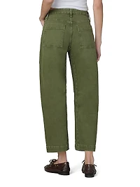 The Double-Pocket Mid-Rise Barrel Jeans