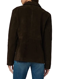 Faux-Suede Chore Coat