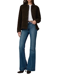 Faux-Suede Chore Coat