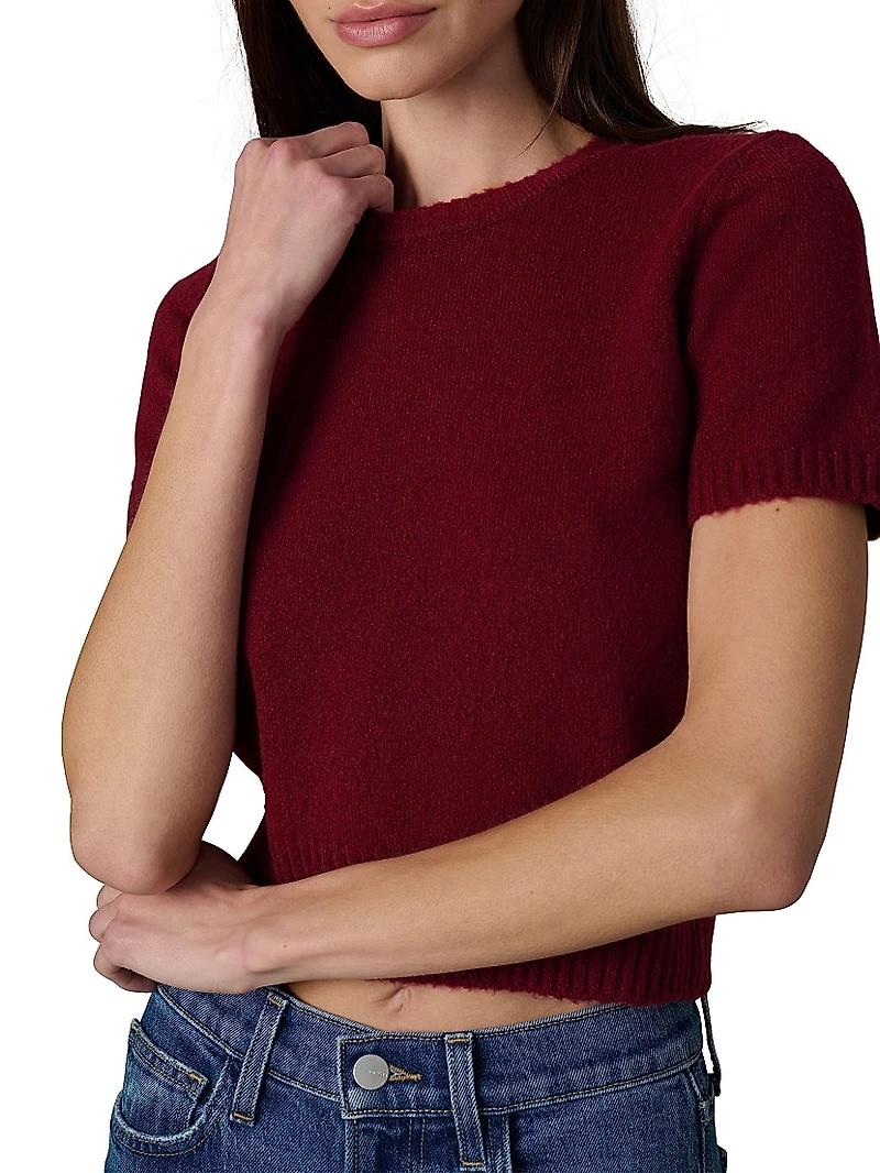 The Steph Shrunken Sweater T-Shirt