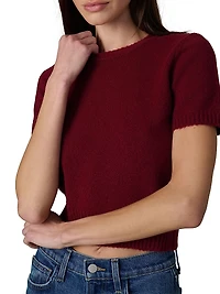 The Steph Shrunken Sweater T-Shirt
