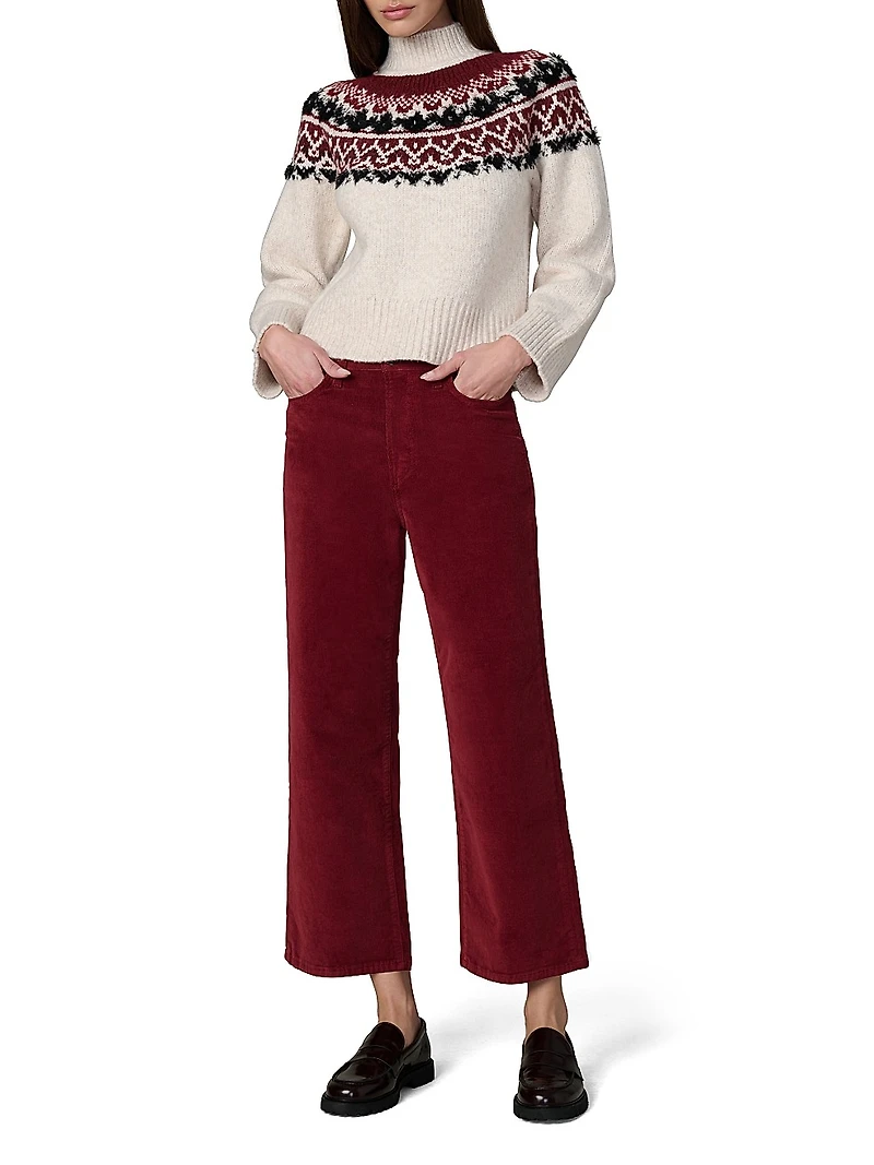 The Blake Corduroy Wide-Leg Pants