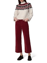 The Blake Corduroy Wide-Leg Pants