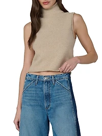 The Stevie Sleeveless Rolled Neck Sweater