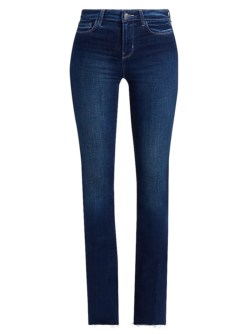Ruth Stretch Straight-Fit Jeans