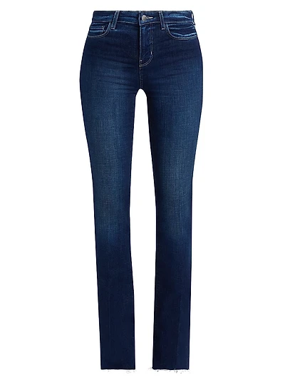 Ruth Stretch Straight-Fit Jeans
