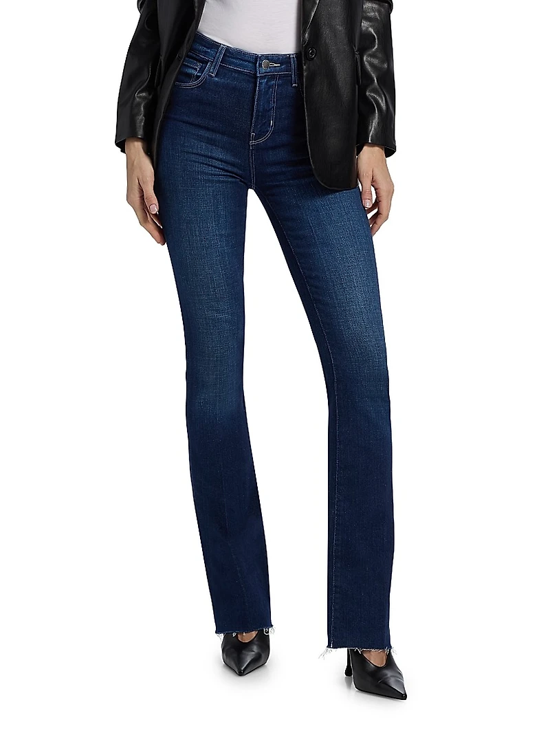 Ruth Stretch Straight-Fit Jeans