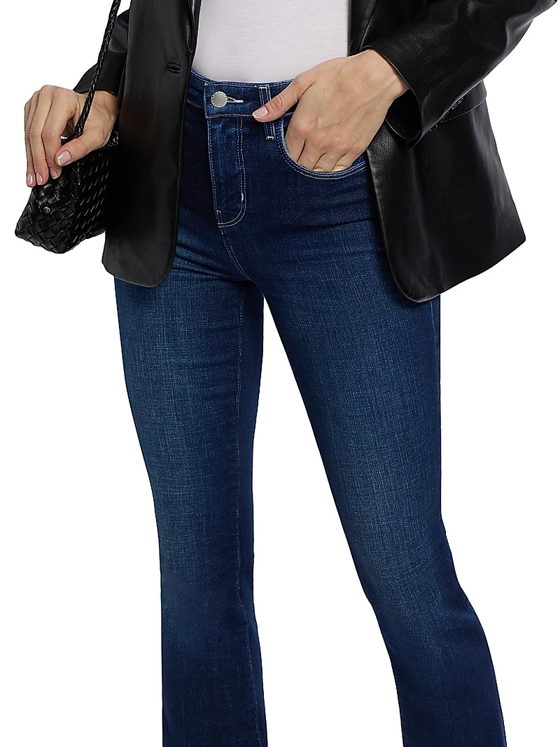 Ruth Stretch Straight-Fit Jeans