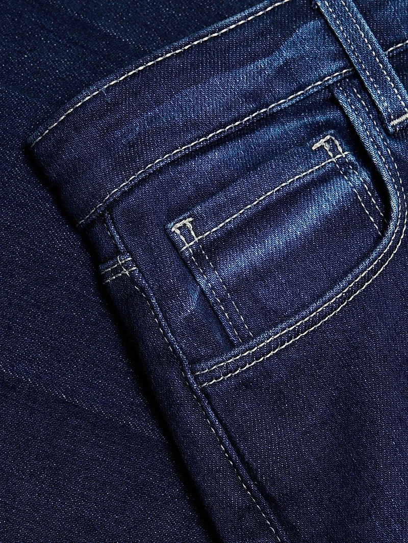 Ruth Stretch Straight-Fit Jeans