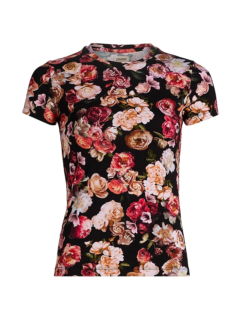 Ressi Floral Crewneck T-Shirt