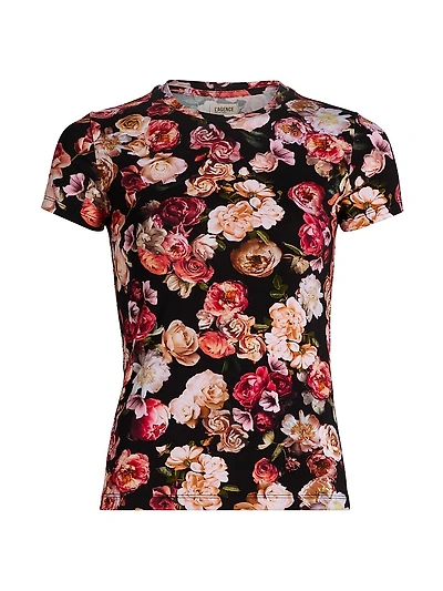 Ressi Floral Crewneck T-Shirt