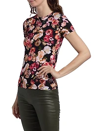 Ressi Floral Crewneck T-Shirt
