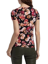 Ressi Floral Crewneck T-Shirt