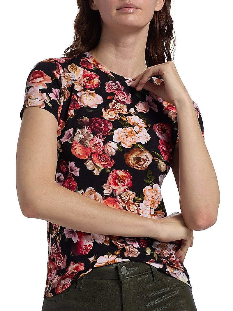 Ressi Floral Crewneck T-Shirt