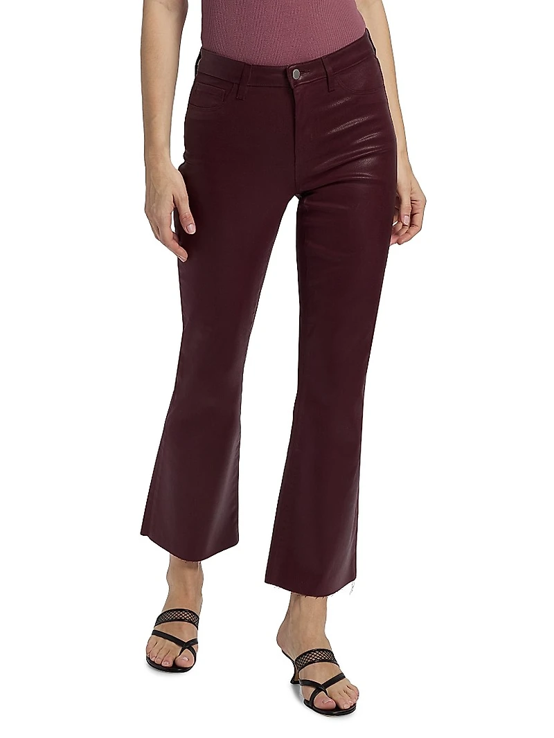 Kendra Crop Flare Jeans