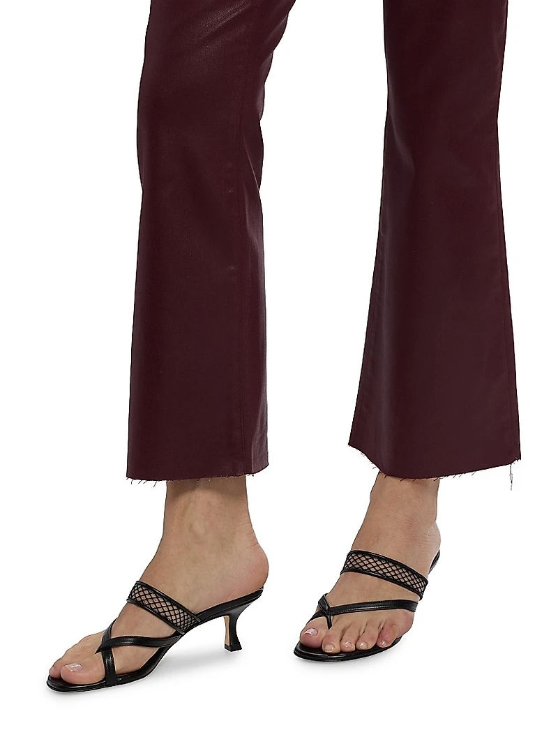 Kendra Crop Flare Jeans