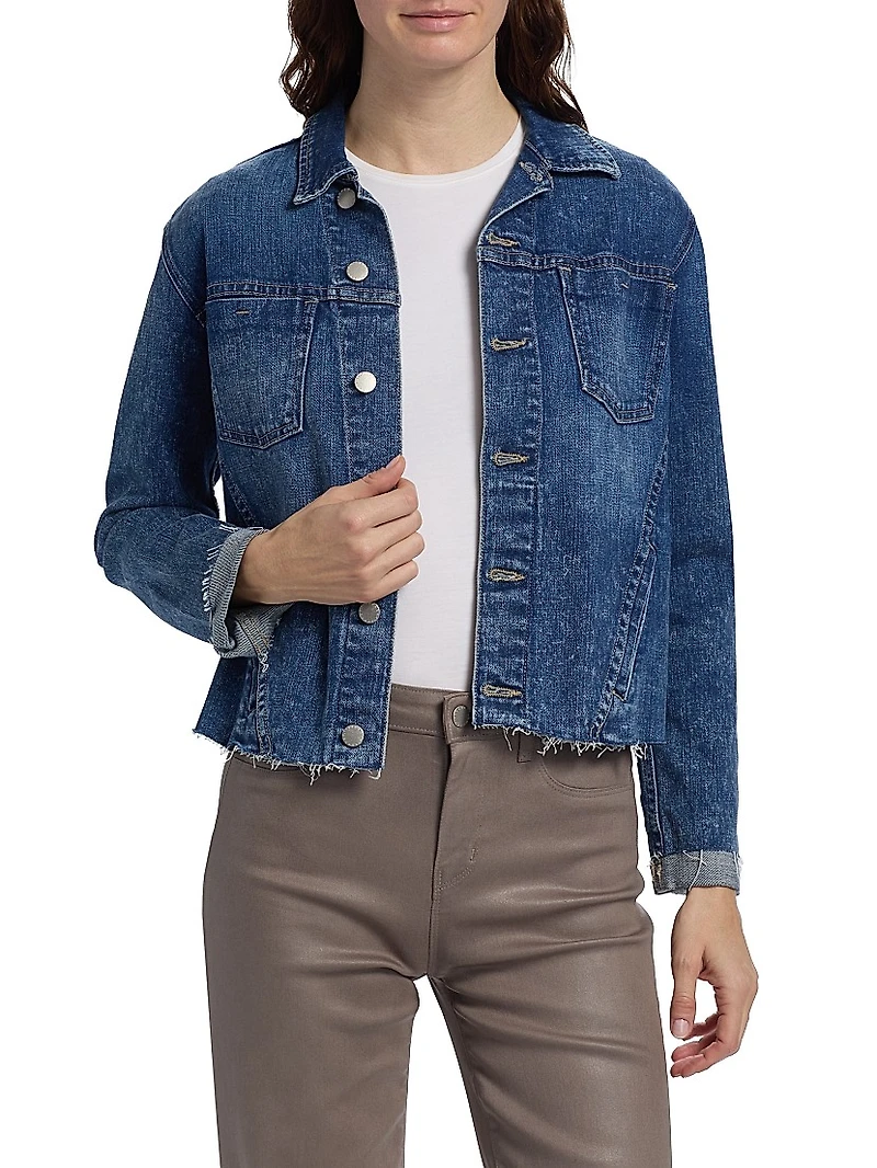 Janelle Slim Raw Jacket